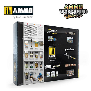 Набор для создания эффектов AMMO WARGAMING UNIVERSE 01 -Remote Deserts (Ammo Mig)