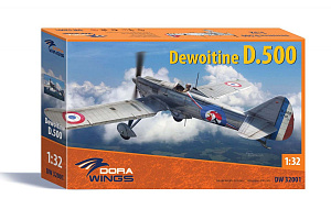 Сборная модель 1/32 Dewoitine D.500 (Dora Wings)