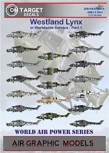 Декаль 1/72 Westland Lynx in Worldwide Service Part 1 (AGM)