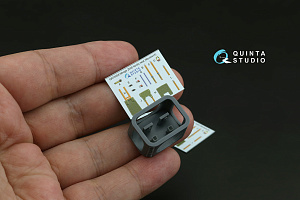 3D Декаль интерьера кабины Mirage 2000D (Modelsvit) (с 3D-печатными деталями)