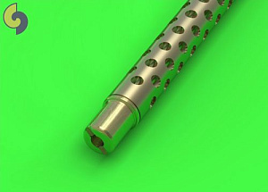 Дополнения из латуни 1/35 Browning M1919 .30 cal machine gun barrels-two piece muzzle (2pcs) 