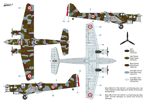 Сборная модель 1/72 Bloch MB.210 (Frrom-Azur)