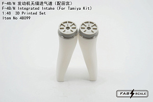 Дополнения из смолы 1/48 McDonnell F-4B/N Phantom Integrated Intake (для модели Tamiya)
