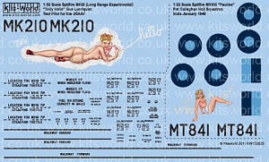 Декаль 1/32 Supermarine Spitfire Mk.VIII/IXc (2) (Kits-World)