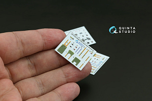 3D Декаль интерьера кабины Mirage 2000B (Modelsvit)