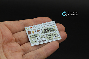 3D Декаль интерьера кабины Hs 123A-1 early (ICM)