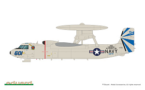 Сборная модель 1/72 E-2C Hawkeye (Eyes of the Fleet/The Limited edition kit) (Eduard kits)