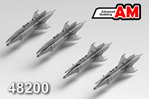 Дополнения из смолы 1/48 УР РС-2УС с пусковой АПУ-4 и АПУ-7 (Advanced Modeling)