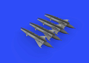 Дополнения из смолы 1/72 МиГ-21МФ вооружение (для модели Eduard)