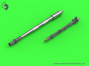 Дополнения из латуни 1/35 PzKpfw II Ausf. A-F 2cm KwK30 L/55 & MG-34 gun barrels