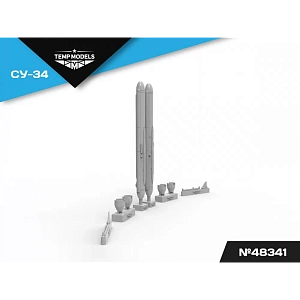 Дополнения из смолы 1/48 КРЭБ ХИБИНЫ СУ-34 (Temp Models)