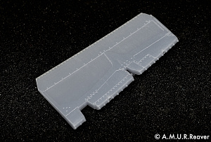 Дополнения из смолы 1/48 Рули направления позднего типа для МиГ-29 9-12 (A.M.U.R.Reaver)