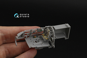 3D Декаль интерьера кабины A6M5 Zero, пр-ва Mitsubishi (Fine Molds)
