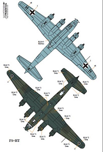 Декаль 1/72 Focke-Wulf Fw-200 Condor (9) (Xtradecal)