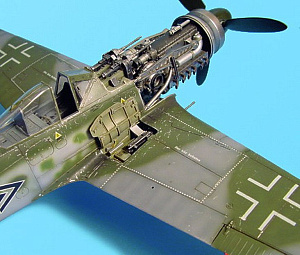 Дополнения из смолы 1/32 Оружейные отсеки Focke-Wulf Fw-190D (для модели Hasegawa/Hobby 2000)