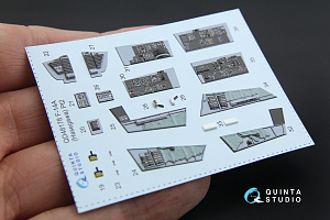 3D Декаль интерьера кабины F-14A (для модели Hasegawa)