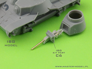 Дополнения из латуни 1/72 37mm MG Type 94 for Type 95 Ha-Go (IBG)