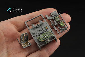 3D Декаль интерьера кабины A6M2 Zero (пр-ва Nakajima) (Border Model)