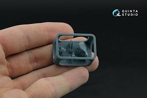 Набор экстерьера Су-30СМ: накладки, лючки и панели, ствол пушки, ОЛС и штанга дозаправки (Звезда)