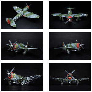 Сборная модель 1/48 P-47D-26RA Thunderbolt (ADVANCED KIT) (MiniArt)