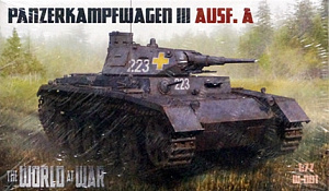 Сборная модель 1/72 Panzerkampfwagen III Ausf.A (World At War) (IBG Models)