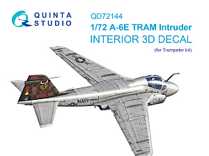 3D Декаль интерьера кабины A-6E TRAM Intruder (Trumpeter)