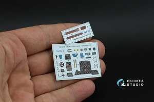 3D Декаль интерьера кабины Nakajima Ki-84 Hayate (Hasegawa)