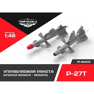Дополнения из смолы 1/48 Управляемая ракета Р-27 Т (Temp Models)/ МиГ-29, Су-27, Су-33, Су-34, Су-35
