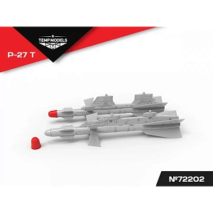 Дополнения из смолы 1/48 Управляемая ракета Р-27 Т (Temp Models)/ МиГ-29, Су-27, Су-33, Су-34, Су-35