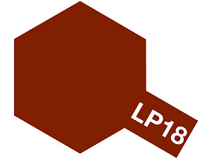Краска лаковая LP-18 Dull Red (Tamiya) (10ml)