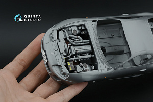 3D Декаль интерьера кабины Toyota Supra A80, JDM-версия (Tamiya) (с металлостикерами)