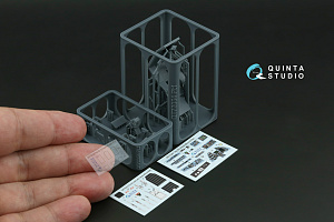 3D Декаль интерьера кабины Ка-50 (серо-голубые панели) (HobbyBoss/ARK) (с 3D-печатными деталями)