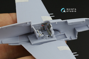 3D Декаль интерьера кабины P-40B (Airfix)