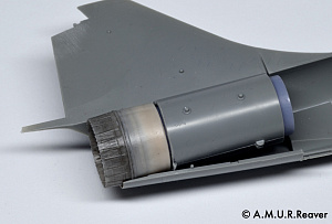 Дополнения из смолы 1/48 Сопла раннего типа General Electric J79 (F-104C/J/G) (A.M.U.R.Reaver)