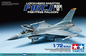 Сборная модель 1/72 Lockheed-Martin F-16CJ Block 50 Fighting Falcon (Tamiya)
