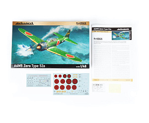 Сборная модель 1/48 Mitsubishi A6M5 Zero Type 52a ProfiPACK (Eduard kits)
