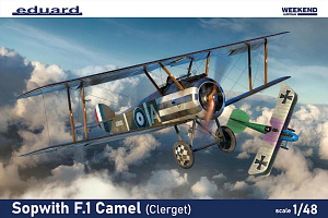 Сборная модель 1/48 Sopwith F.1 Camel (Clerget) (Eduard kits)