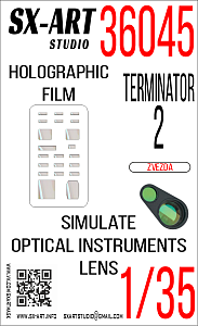 Имитация смотровых приборов 1/35 Терминатор-2 (Звезда)