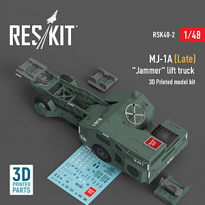 Дополнения из смолы 1/48 MJ-1A (Late) "Jammer" lift truck (3D-Printed model kit) (ResKit)