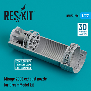 Дополнения из смолы 1/72 Dassault-Mirage 2000 exhaust nozzle (ResKit)