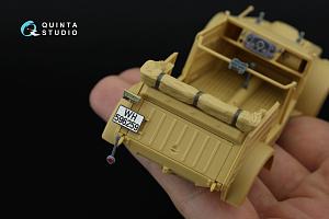 3D Декаль интерьера кабины Kubelwagen Type 82 (Tamiya) (с 3D-печатными деталями)