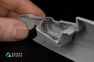 3D Декаль интерьера кабины F-8E Crusader (Hasegawa/Hobby 2000)