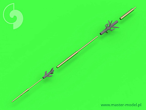 Дополнения из латуни 1/72 Су-17/20/22 (Fitter) ПВД и стволы орудийные
