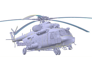 1/48 Сборная модель вертолета Ми-171Ш (Звезда)