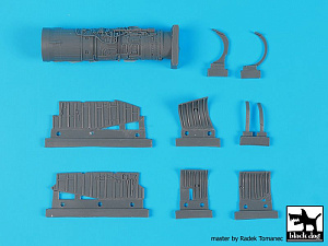 Дополнения из смолы 1/48 McDonnell F-15B/D Eagle Big Set (Great Wall Hobby kits)