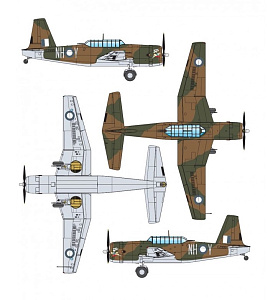 Сборная модель 1/72 Vultee Vengeance Mk.II (Dora Wings)