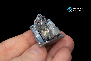 3D Декаль интерьера кабины Су-27УБ (для модели GWH)