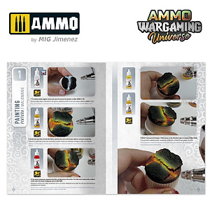 Набор для создания эффектов AMMO WARGAMING UNIVERSE 04 - Volcanic Soils (Ammo Mig)