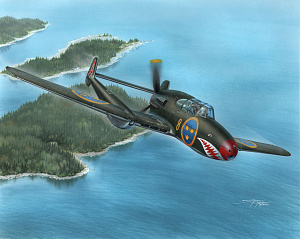 Сборная модель 1/72 SAAB J-21A (re-edition) (Special Hobby)