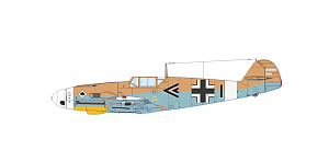 Сборная модель 1/72 Messerschmitt Bf-109F (Dual Combo) (Eduard kits)